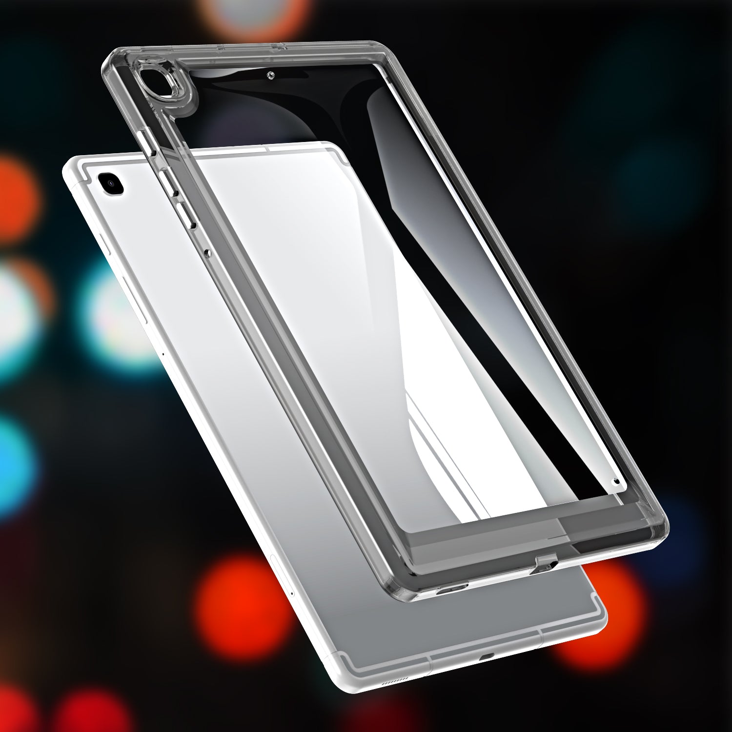 For Samsung Galaxy Tab A7 10.4 (2020) T500 / T505 Fall-proof Back Cover Transparent Acrylic TPU Tablet Case For Samsung Galaxy Tab A7 10.4 (2020) T500 / T505 Fall-proof Back Cover Transparent Acrylic TPU Tablet Case